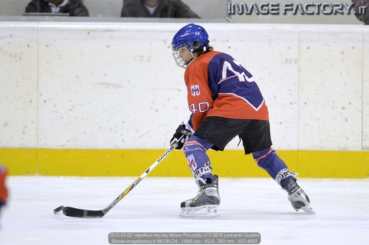 2013-02-02 Valpellice-Hockey Milano Rossoblu U12 0618 Leonardo Quadrio